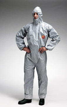 杜邦實驗室防護(hù)服 TychemF（灰色）