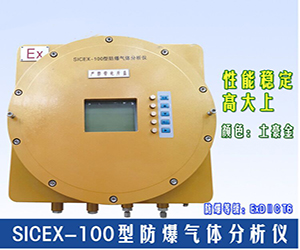 SICEX-100防爆型在線氣體分析儀（H2、CO、O2）