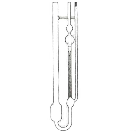 玻璃儀器，1836帶常數(shù) 三管烏氏粘度計（稀釋型）0.48mm
