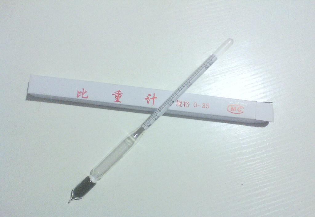 玻璃儀器，比重計 密度計0.6-0.7
