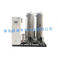 青島愛康大型臭氧發(fā)生器，污水、廢氣、凈水、空間消毒處理用