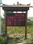 旅游勝地負氧離子含氧量在線式監(jiān)測系統(tǒng)，全彩屏定制負氧離子監(jiān)測儀